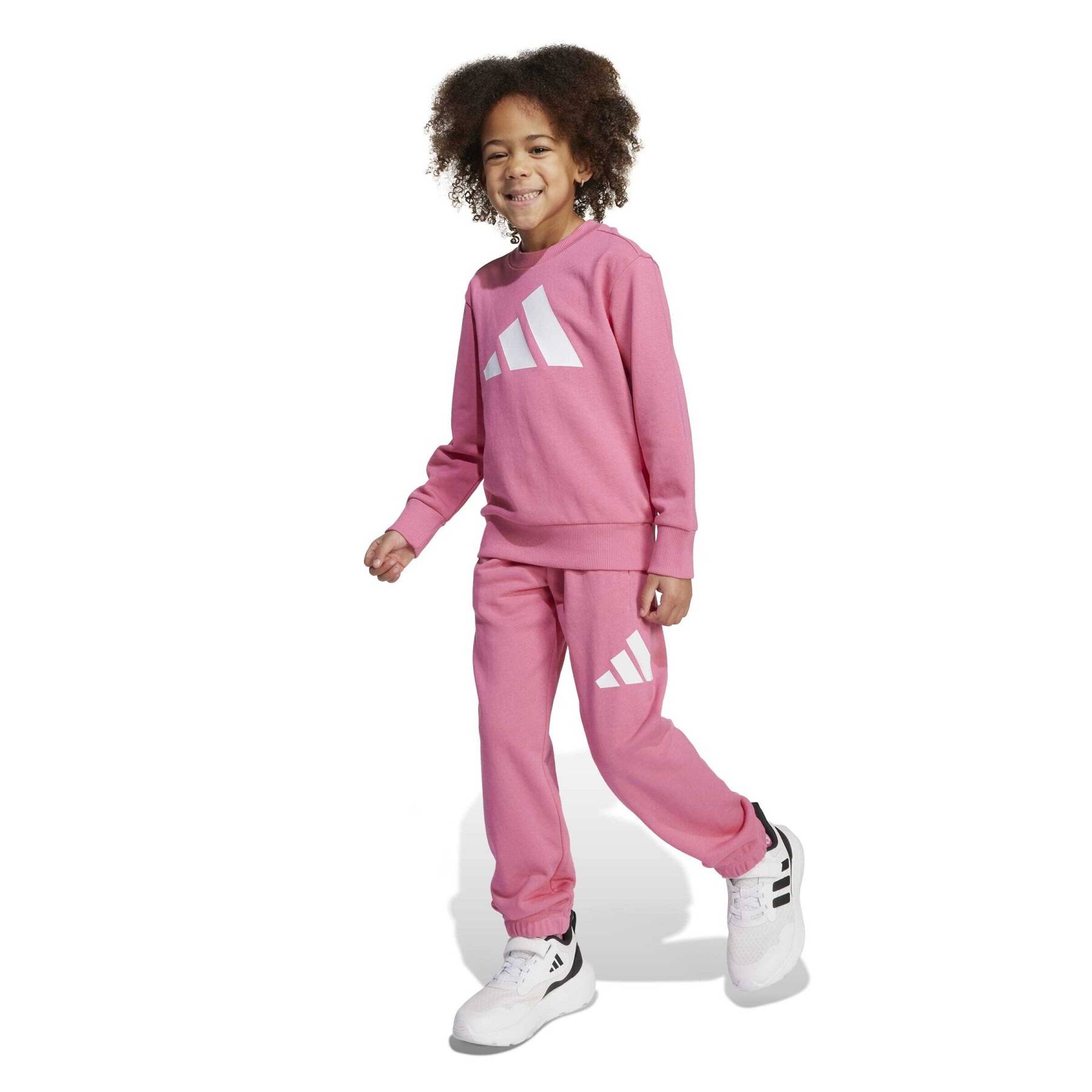 TUTA ADIDAS ROSA BAMBINA 