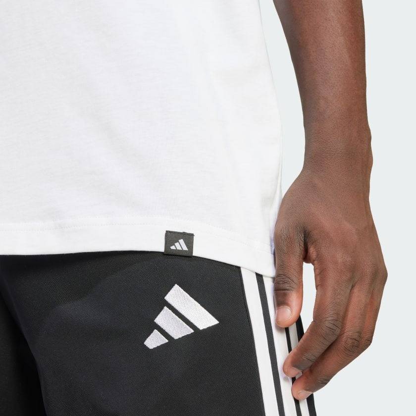 T-SHIRT ADIDAS BIANCA - immagine 4