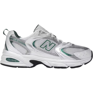 New Balance 530 White Silver Green