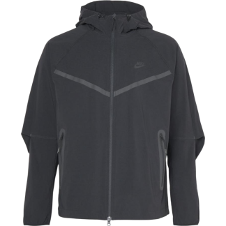 NIKE Tech Woven Windrunner Full-Zip Jacket BLACK