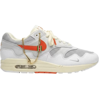 Nike Air Max 1 Patta Waves White Hyper Crimson (with bracelet)